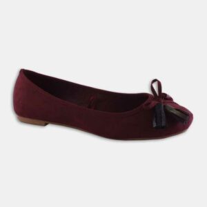 Balerini bordo pentru femei - Bordo