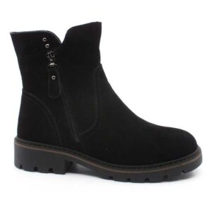 Botine calduroase Maria Conti pentru femei - Negru