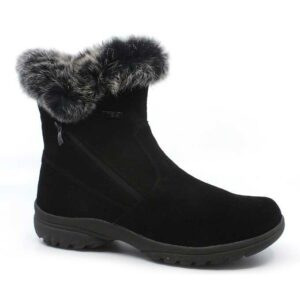 Cizme cu blanita Maria Conti - Negru, 38