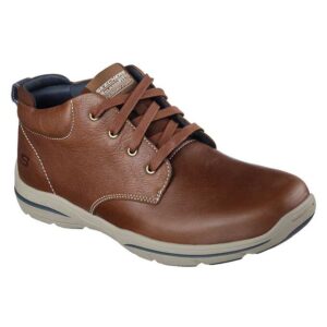 Ghete pentru barbati Skechers cu siret - Maro deschis