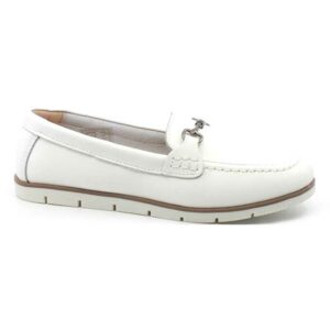 Mocasini femei Confort - Alb, 38