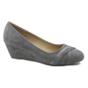 Pantofi cu platforma pentru femei, Fashion - Gri