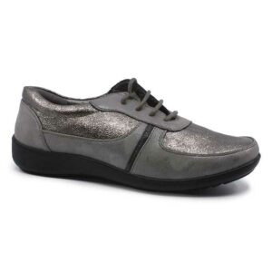 Pantofi Femei Confort - Argintiu