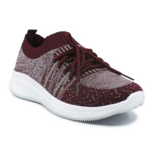 Pantofi sport pentru femei Fashion - Bordo