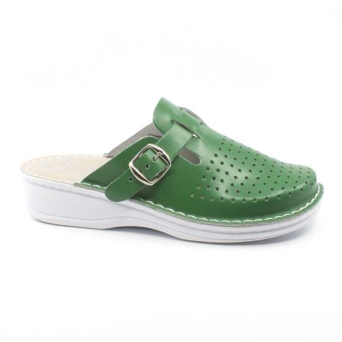 Saboti medicali dama Ledi cu talpa ortopedica