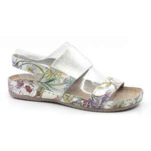 Sandale dama medicale Ledi cu elastic - Multicolor, 38