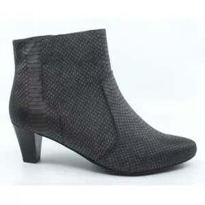 Botine dama cu toc Gerry Weber - Gri