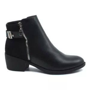 Botine dama Fashion - Negru