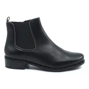 Botine dama Gerry Weber din piele naturala box - Negru