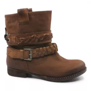 Cizme scurte pentru femei Bull Boxer - Maro