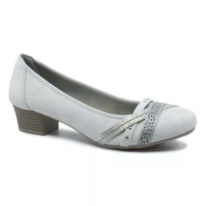 Pantofi de vara cu toc Confort - Gri
