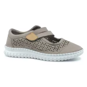 Pantofi decupati dama Reflexan - Gri