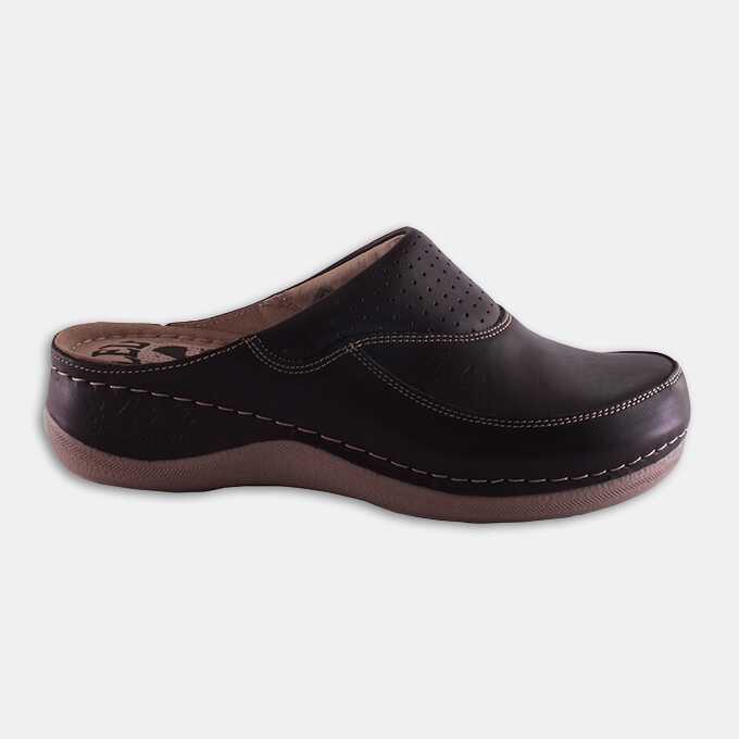 Saboti medicali Ledi din piele naturala