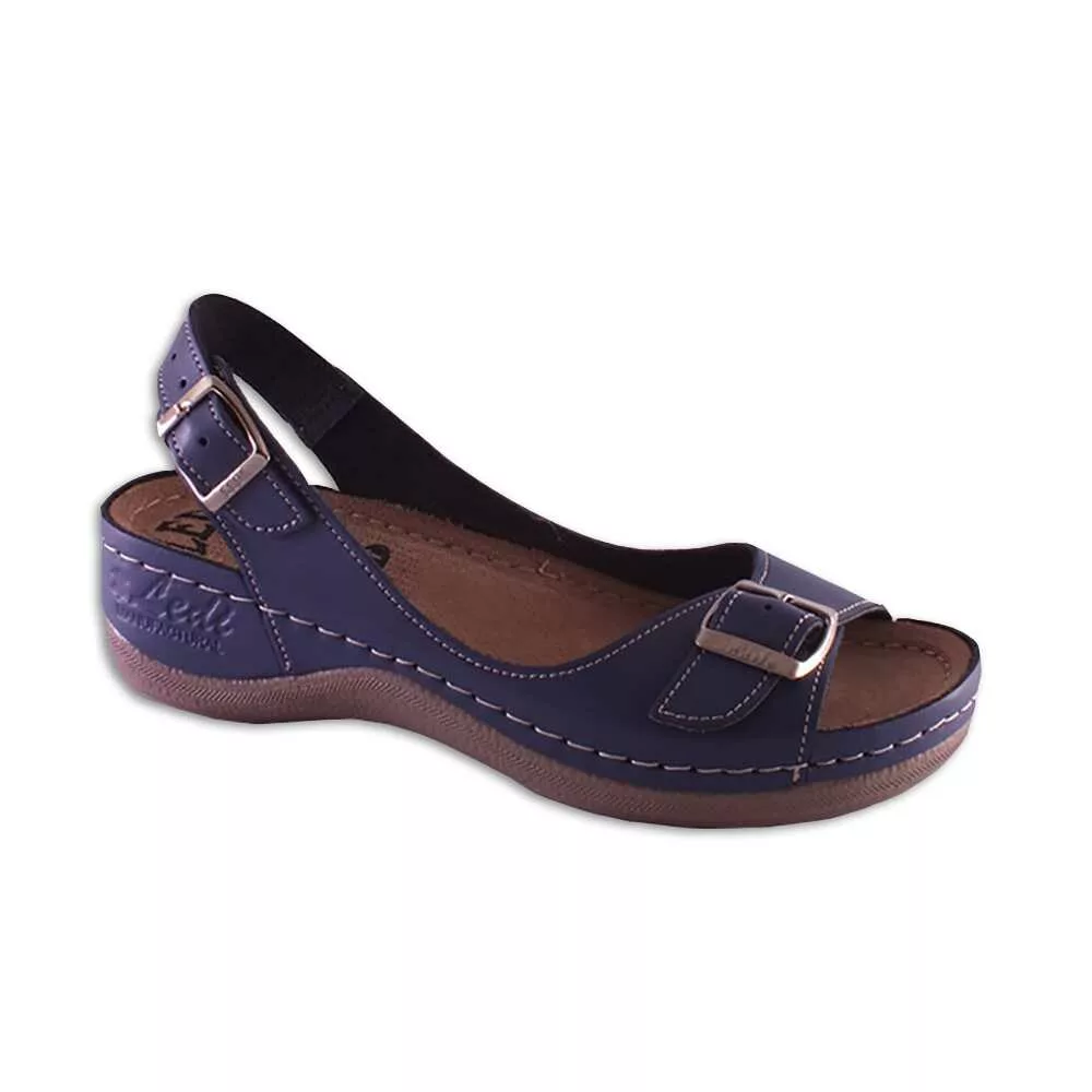 Sandale medicale Ledi pentru dame din piele naturala