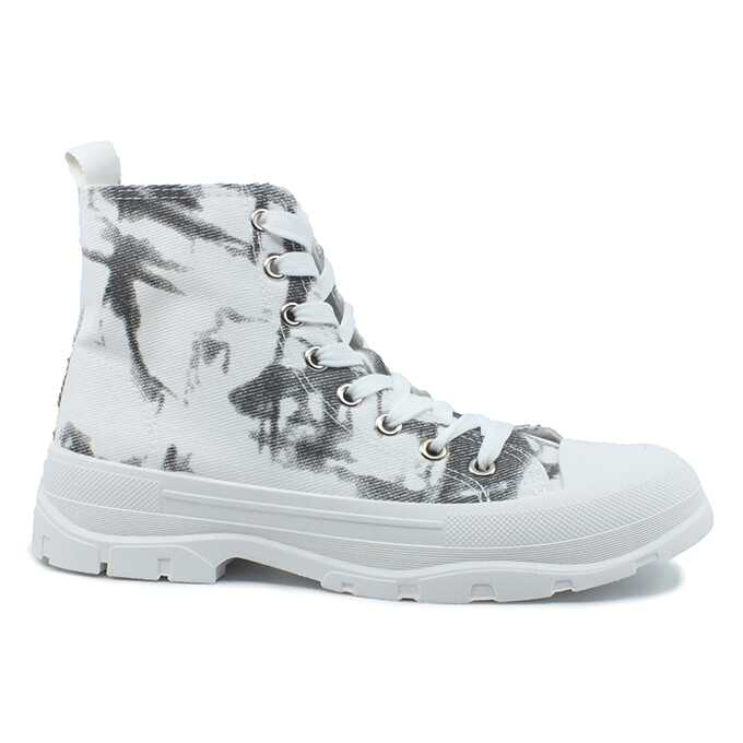 Tenisi inalti pentru femei, Fashion din canvas