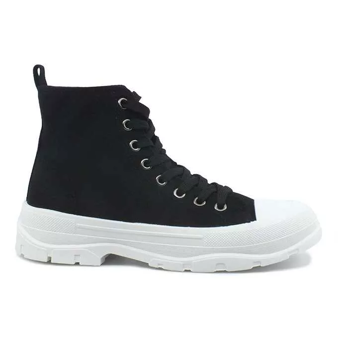 Tenisi inalti pentru femei, Fashion din canvas