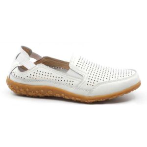 Pantofi de vara Maria Conti cu elastic - Alb, 37