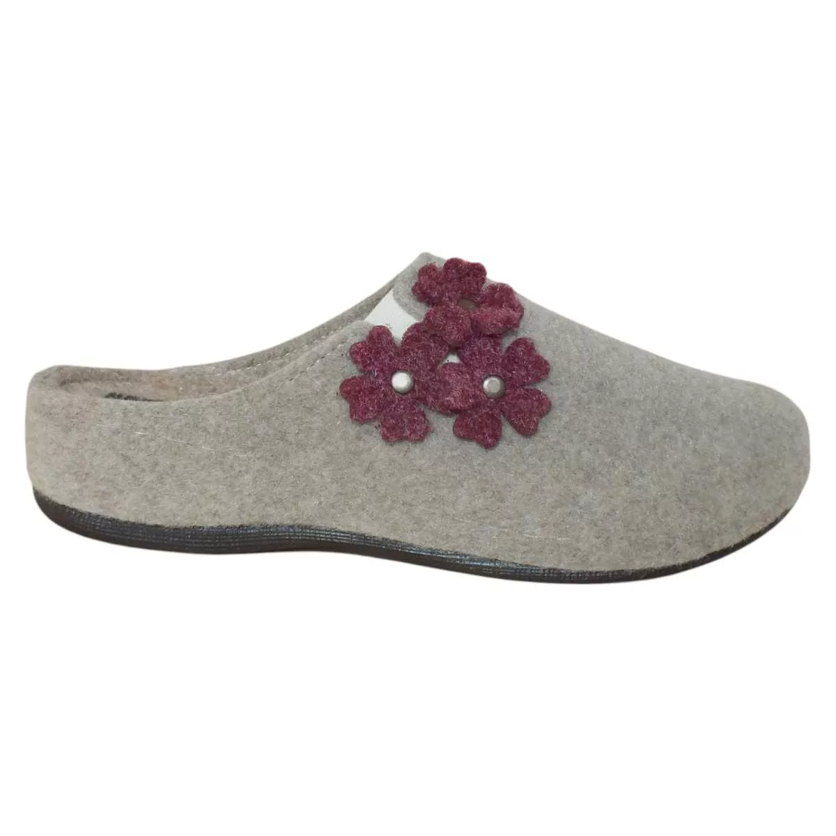 Papuci de casa pentru femei, din pasla Confort