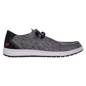 Skechers, Pantofi loafer relaxed fit cu talpa interioara cu amortizare Melson – Nela - Negru