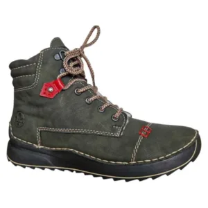 Ghete casual pentru femei, Rieker - Verde