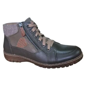 Ghete femei, Reflexan din piele naturala - Khaki