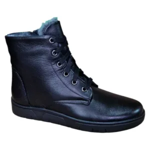 Ghete pentru femei, din piele naturala, marca Reflexan - Negru