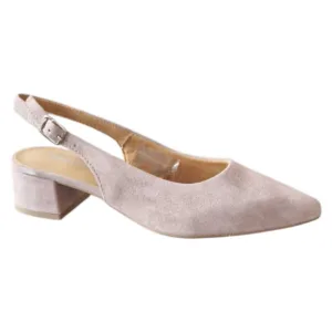 Tamaris, saboti din piele naturala, pentru femei - Gri